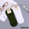 Combed cotton material, anti-slip and not easy to fall off, men's and women's shallow mouth invisible boat socks, summer deodorizing and breathable short socks details Picture